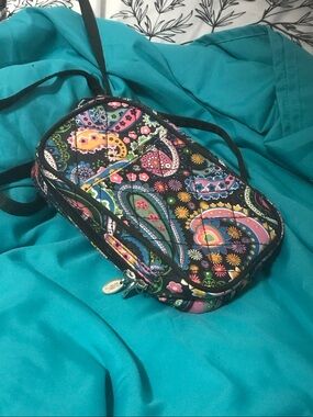 Vera Bradley Multicolor Paisley Crossbody Bag - Black Base
